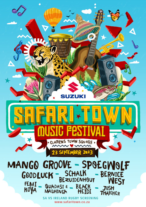 Suzuki Safari Town Poster